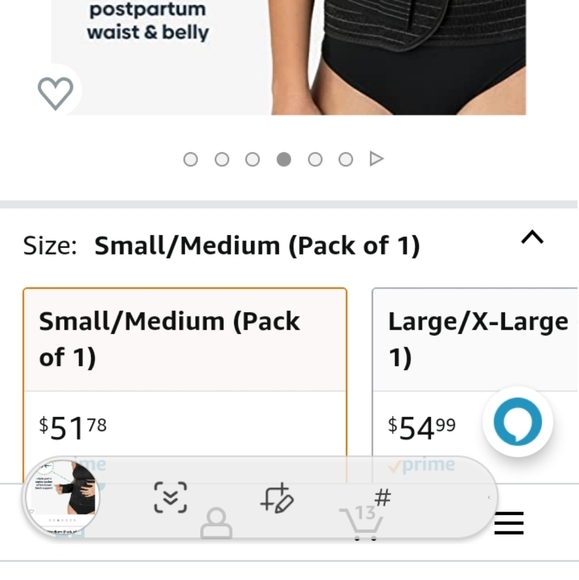 UpSpring SHRINKXbelly postpartum belly wrap (band) - Picture 5 of 9